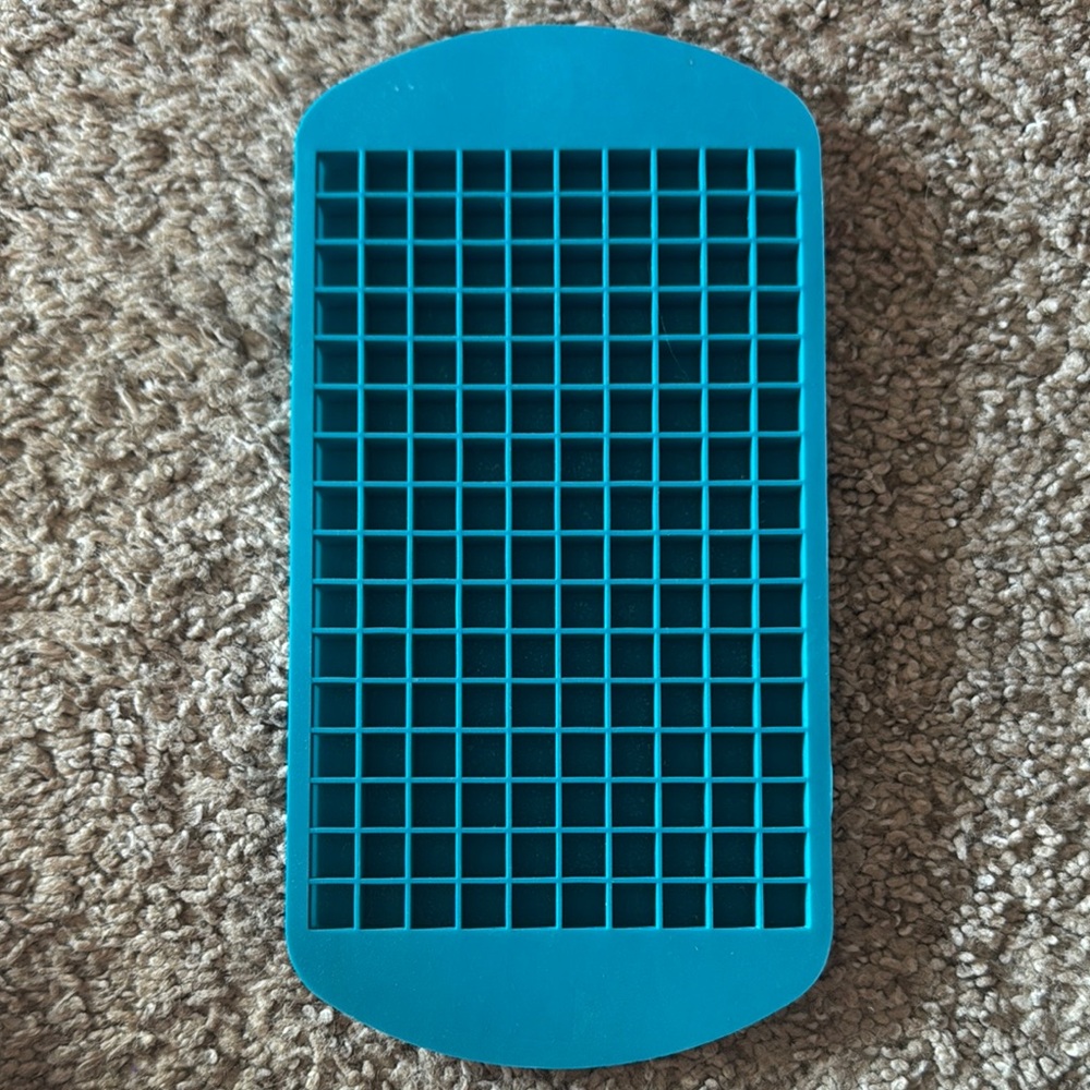 Blue Silicone Ice Tray